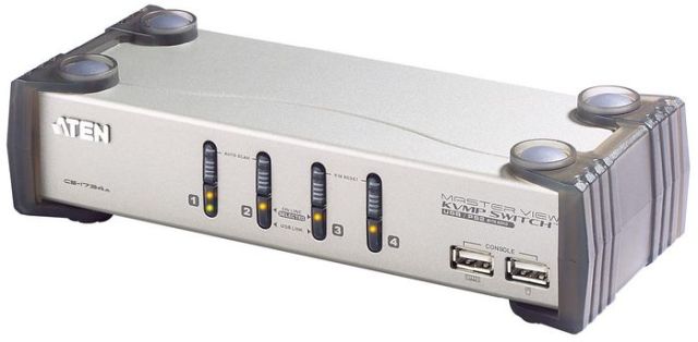 KVM ATEN 4X1 VGA-USB CS1734