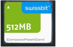 MEMORIA COMPACT FLASH 512Mb INDUSTRIAL SWISSBIT