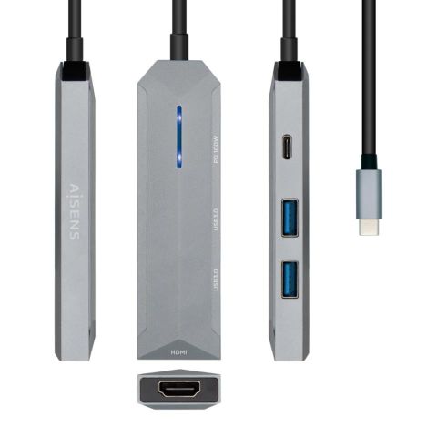 CONVERT USB-C / HDMI 4K+USBC+2 USB A 3.0